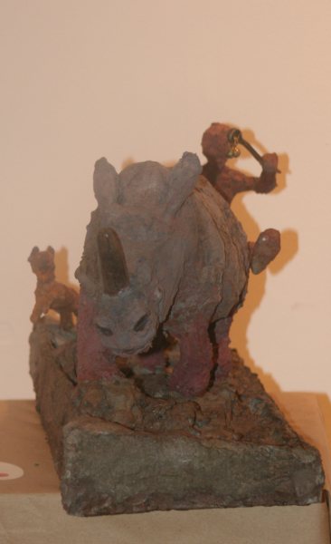 La carrera del rinoceronte rojo